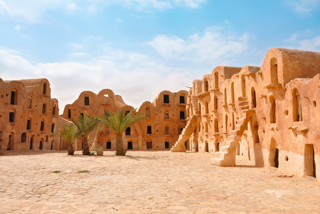 A ksar in southern Tunisia